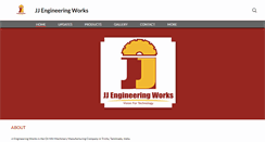 Desktop Screenshot of jjengineeringworks.com